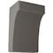 Ekena Millwork 5 1/4"W x 4"D x 8"H Clarksville Wood Vintage Decor Bracket, Reclaimed Grey BKTWD05X04X08CVGY - alternate 1